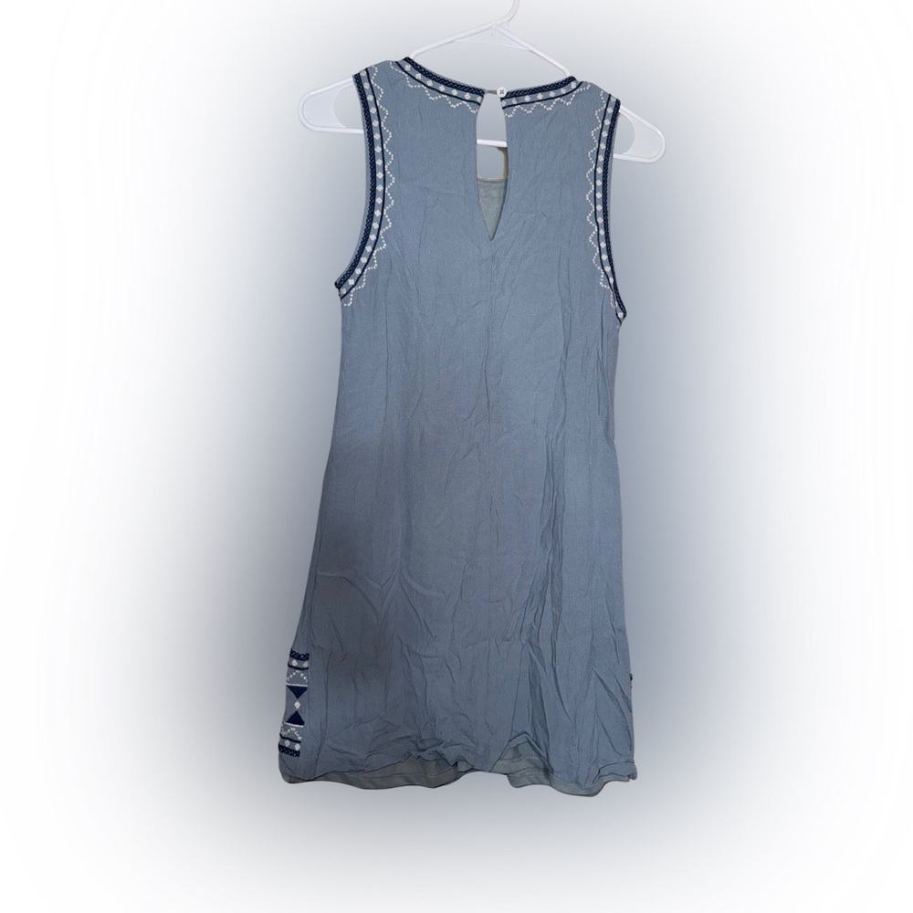 Lulus Boho Embroidered Mini Dress Sz S - Picture 2 of 4